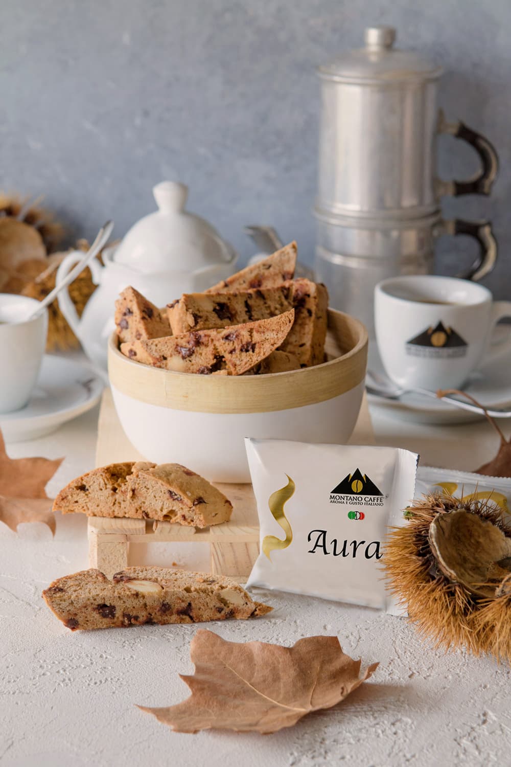 Pillole di Caffè - Cantucci castagne- Montano Caffè