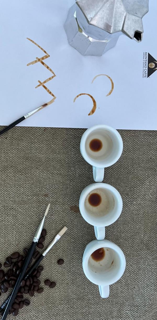 Pillole di Caffè - Coffee Painting Giulia Berardinelli Montano Caffè
