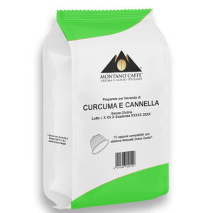 Busta Curcuma e cannella Capsula Dolce Gusto